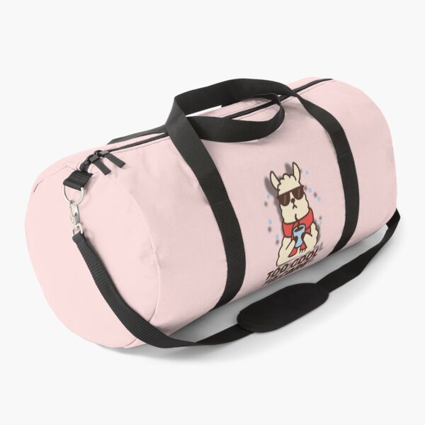 Item preview, Too Cool To Care – Cute Cartoon Llama in Winter Scarf Illustration designed and sold by konthai.familyart.