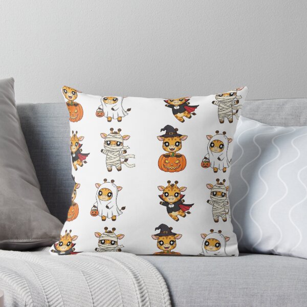 Item preview, Halloween Giraffe | Whimsically Spooky and Playfully Tall Seasonal Graphic designed and sold by Tw1nsAIArt.