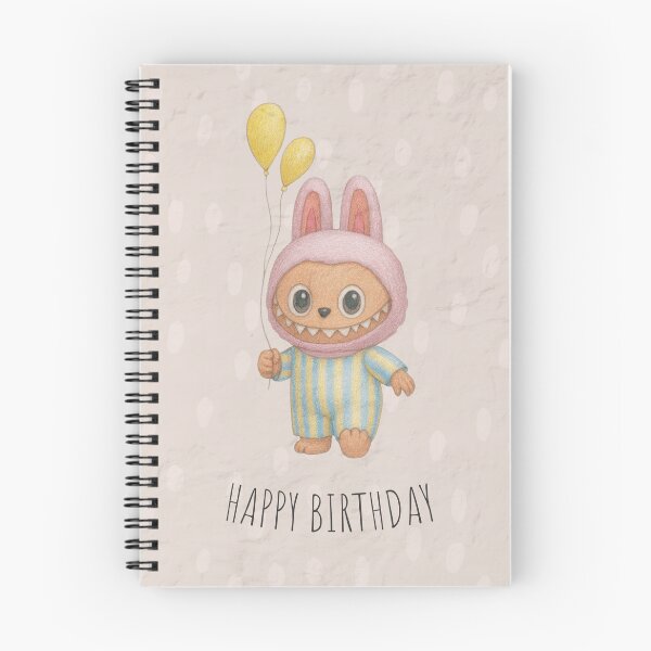 Item preview, Happy Labubu Bday! designed and sold by kokorotheshop.