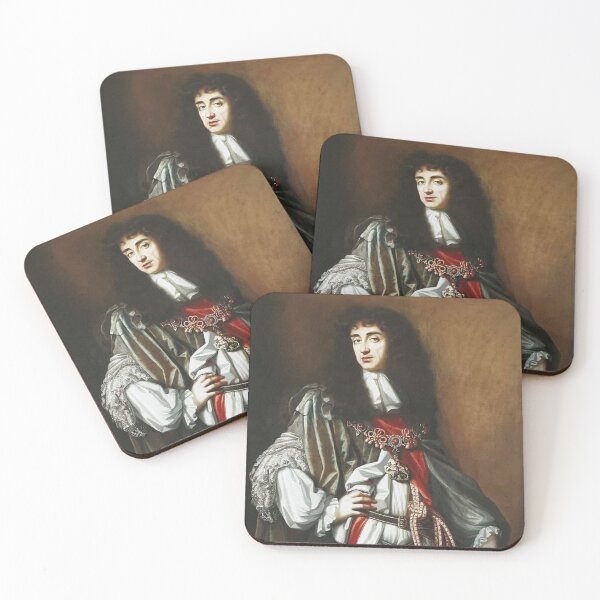 Item preview, Vintage portrait of Charles II of England designed and sold by Vintage Designs +.