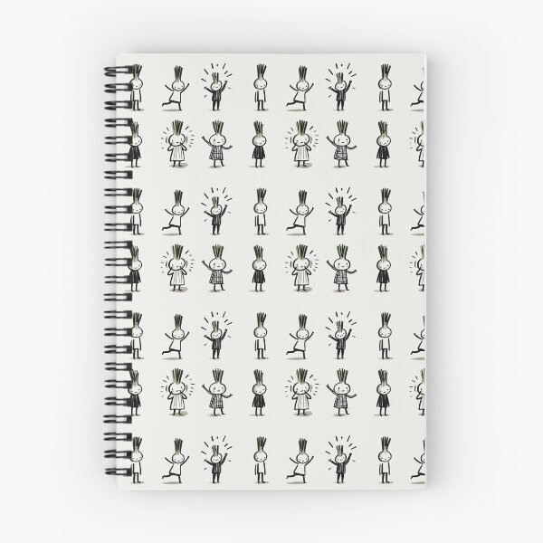 Item preview, Whimsical Leek Character Moods designed and sold by zzz888.