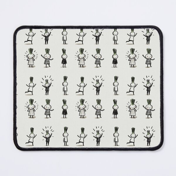 Item preview, Whimsical Leek Character Moods designed and sold by zzz888.
