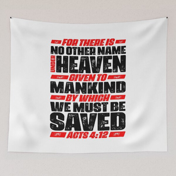 Item preview, Acts 4:12 Only Jesus Saves designed and sold by plushism.