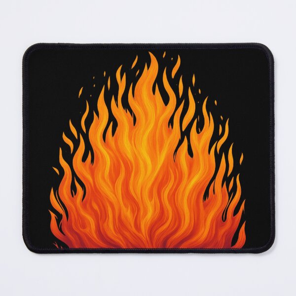 Item preview, Roaring Flames – Digital Fire Art designed and sold by Nuvijo.