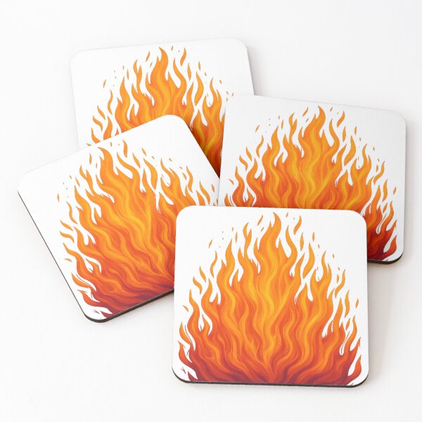 Item preview, Roaring Flames – Digital Fire Art designed and sold by Nuvijo.