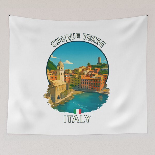 Item preview, Cinque Terre Italy – Colorful Coastal Village in Liguria designed and sold by inkNext.