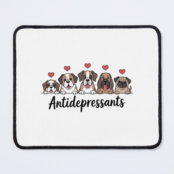 Item preview, Cute Dog Lovers Cure For Depression Antidepressants Puppies designed and sold by CookWorldLaughs.
