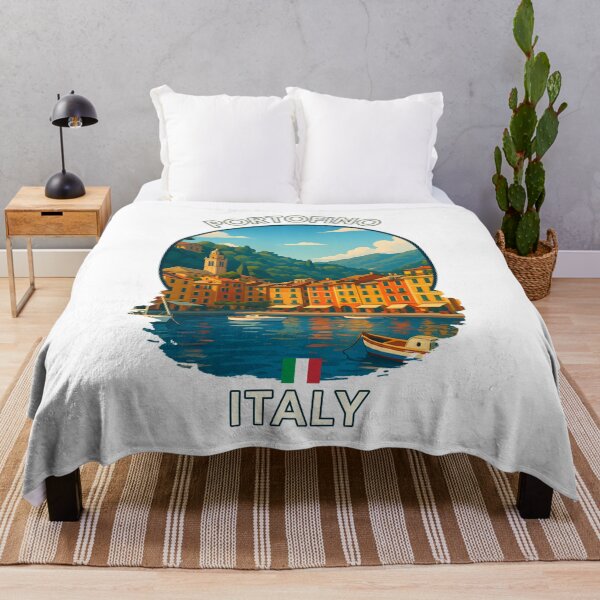 Item preview, Portofino Italy – Colorful Mediterranean Harbor in Liguria designed and sold by inkNext.