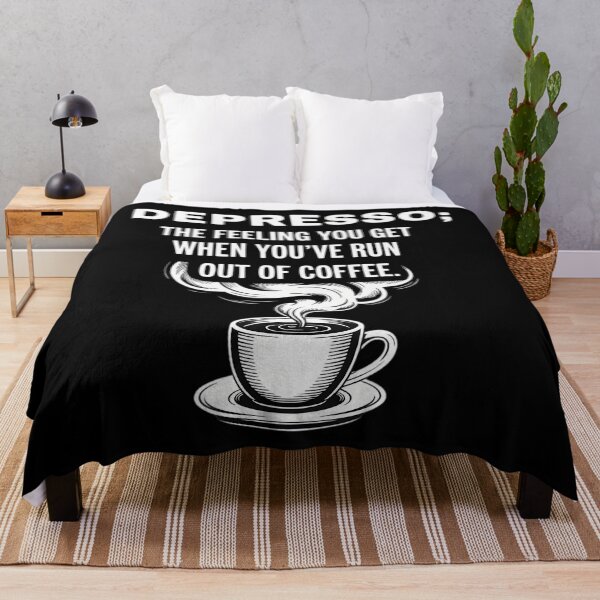 Item preview, Depresso Feeling You've Run Out Of Coffee Depression designed and sold by CookWorldLaughs.
