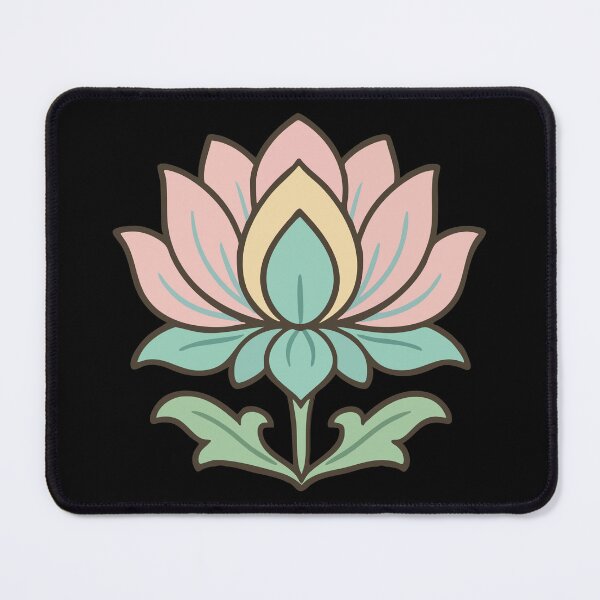 Item preview, Dancheong Korean Traditional Flower Pattern designed and sold by TomFrontierArt.