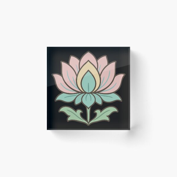 Item preview, Dancheong Korean Traditional Flower Pattern designed and sold by TomFrontierArt.