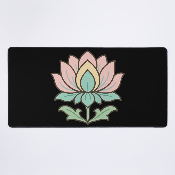 Item preview, Dancheong Korean Traditional Flower Pattern designed and sold by TomFrontierArt.