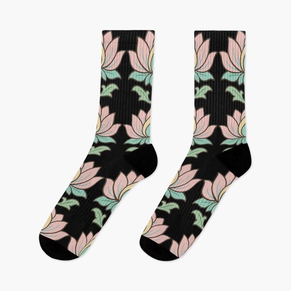 Item preview, Dancheong Korean Traditional Flower Pattern designed and sold by TomFrontierArt.