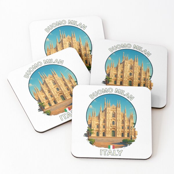 Item preview, Milan Cathedral – Duomo di Milano Gothic Landmark Illustration designed and sold by inkNext.