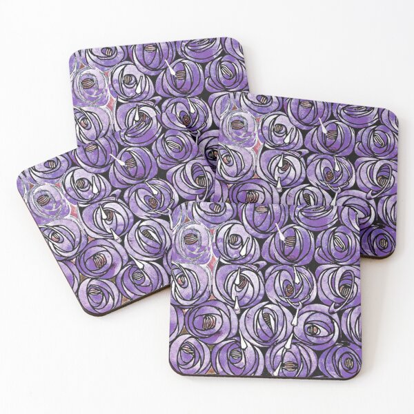 Item preview, Floral pattern by Charles Rennie Mackintosh designed and sold by Vintage Designs +.
