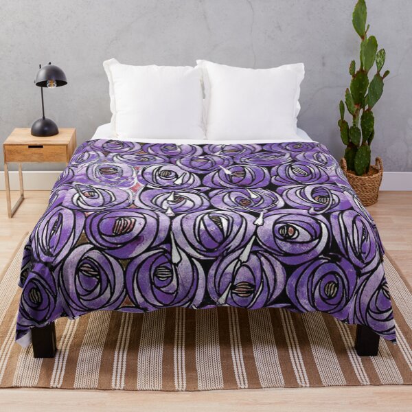 Item preview, Floral pattern by Charles Rennie Mackintosh designed and sold by Vintage Designs +.