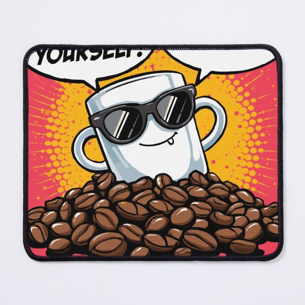 Item preview, Espresso Yourself! – Funny Coffee Pop-Art Design designed and sold by RAKO13.