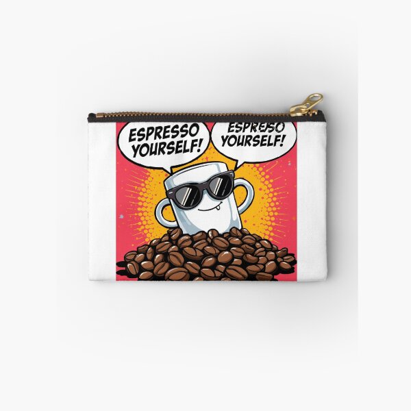 Item preview, Espresso Yourself! – Funny Coffee Pop-Art Design designed and sold by RAKO13.