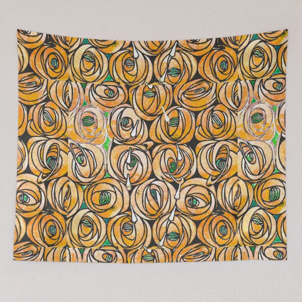 Item preview,  Floral pattern by Charles Rennie Mackintosh designed and sold by Vintage Designs +.