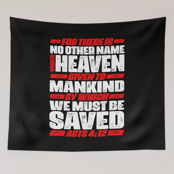 Item preview, Acts 4:12 Only Jesus Saves designed and sold by plushism.