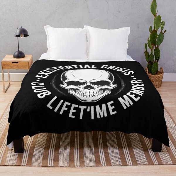 Item preview, Existential Crisis Club I Depression Social Anxiety designed and sold by CookWorldLaughs.