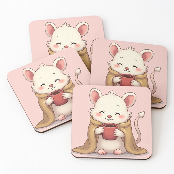 Item preview, Cute Opossum Tired of Coffee, Funny, Opossum, Animal, Gift designed and sold by ChearshiPrints.