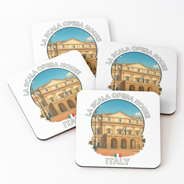 Item preview, La Scala Opera House Milan – Vibrant Italian Architecture & Cultural Landmark designed and sold by inkNext.