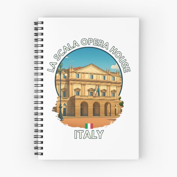 Item preview, La Scala Opera House Milan – Vibrant Italian Architecture & Cultural Landmark designed and sold by inkNext.