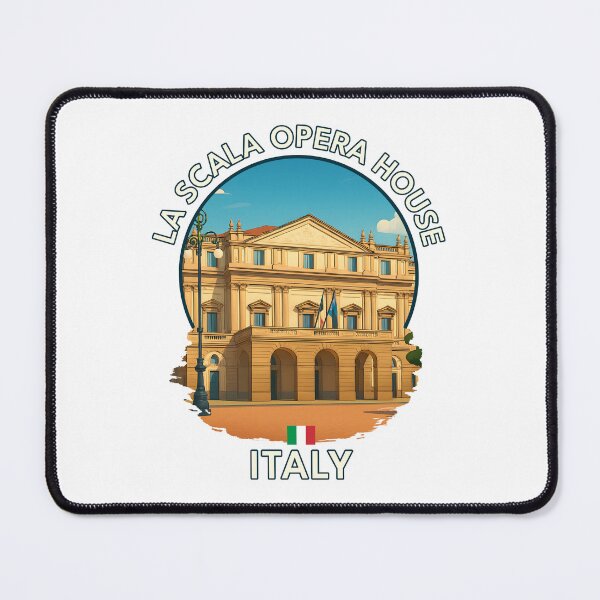 Item preview, La Scala Opera House Milan – Vibrant Italian Architecture & Cultural Landmark designed and sold by inkNext.