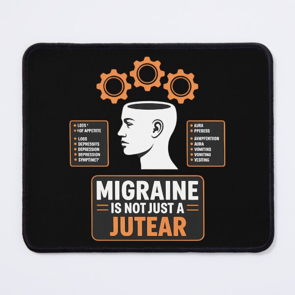 Item preview, Its not just a Headache Depression Pain Migraine Awareness designed and sold by CookWorldLaughs.