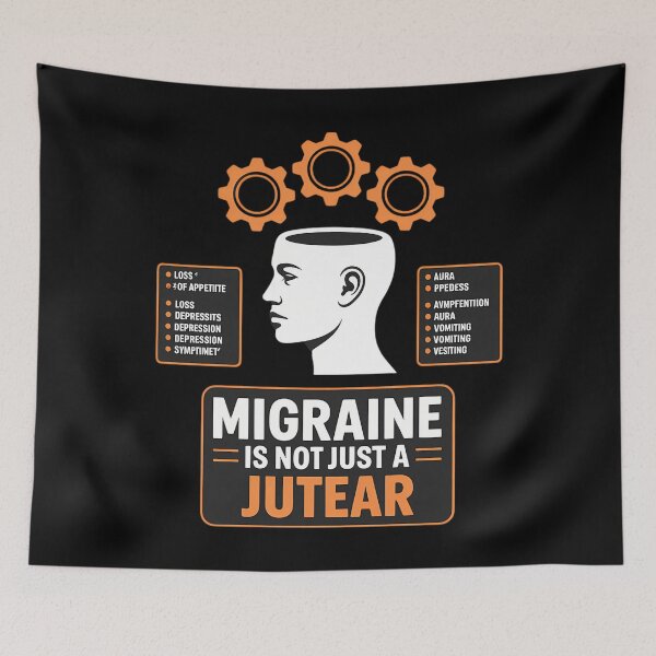 Item preview, Its not just a Headache Depression Pain Migraine Awareness designed and sold by CookWorldLaughs.
