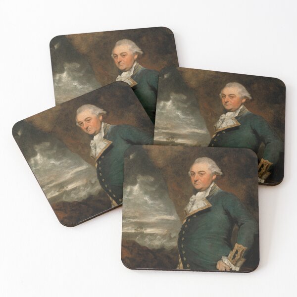 Item preview, Portrait of Captain John Gell (Royal Navy) by Joshua Reynolds designed and sold by Vintage Designs +.