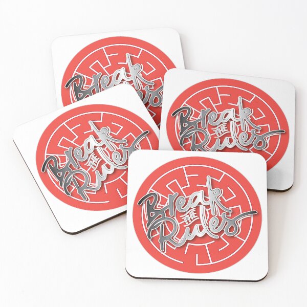 Item preview, Break the Rules – Bold Motivational Design designed and sold by SMLX-fashion.