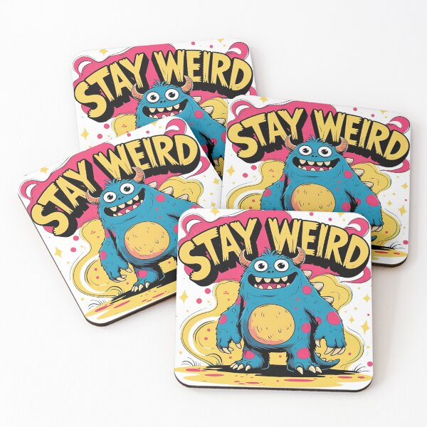 Item preview, Stay weird designed and sold by whatthefoxsays.