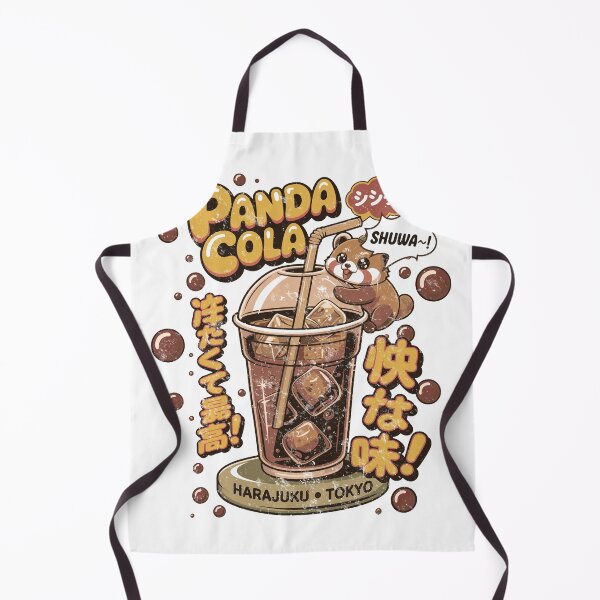 Item preview, Panda Cola Kawaii Soda T-Shirt, Japanese Drink Pop Art Tee, Harajuku Tokyo Cola Bear Graphic, Cute Retro Streetwear Gift, Red Panda Tee designed and sold by ReFreshU Shop Designs.