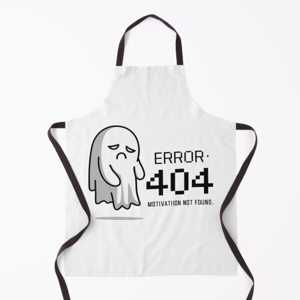 Item preview, Error 404: Motivation Not Found – Lazy Ghost Kawaii T-Shirt designed and sold by Silly Shapes Co..