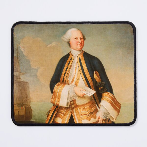 Item preview, Portrait, Captain John Gell, Royal Navy designed and sold by Vintage Designs +.