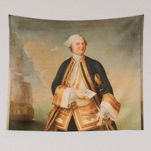 Item preview, Portrait, Captain John Gell, Royal Navy designed and sold by Vintage Designs +.