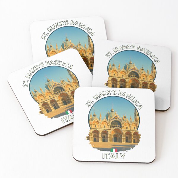 Item preview, St. Mark’s Basilica Venice – Vibrant Summer Italian Landmark Art designed and sold by inkNext.