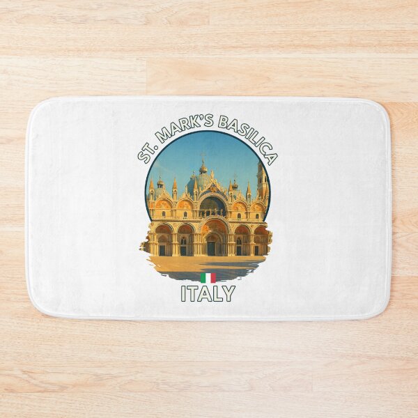 Item preview, St. Mark’s Basilica Venice – Vibrant Summer Italian Landmark Art designed and sold by inkNext.