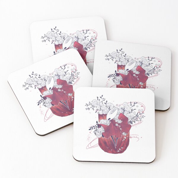 Item preview, Hornet Resting on Flowers - Silksong Fanart  designed and sold by L. Layne.