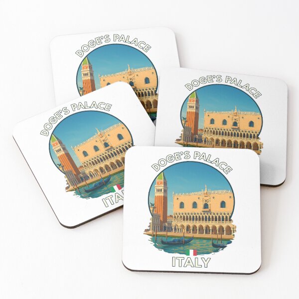 Item preview, Doge’s Palace – Venice Italy Gothic Architecture Summer Artwork designed and sold by inkNext.
