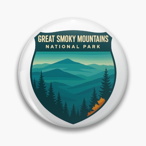 Item preview, Great Smoky Mountains National Park Retro Sticker designed and sold by Ismeal Von.