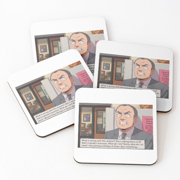 Item preview, Creed Bratton Funny Anime-Style Office Meme Illustration designed and sold by Enea Kelo.