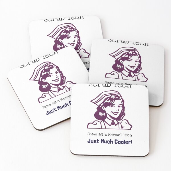 Item preview, Scrub Tech – Same as a Normal Tech, Just Much Cooler! designed and sold by InkwildStudio.