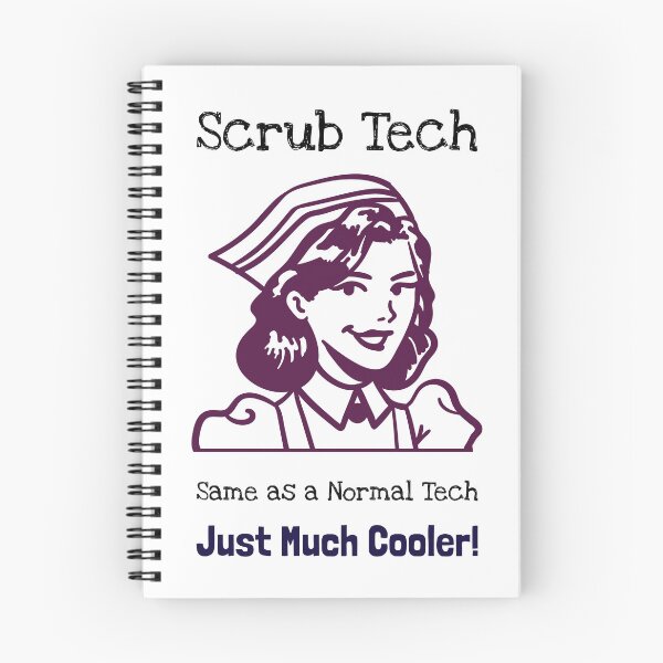 Item preview, Scrub Tech – Same as a Normal Tech, Just Much Cooler! designed and sold by InkwildStudio.