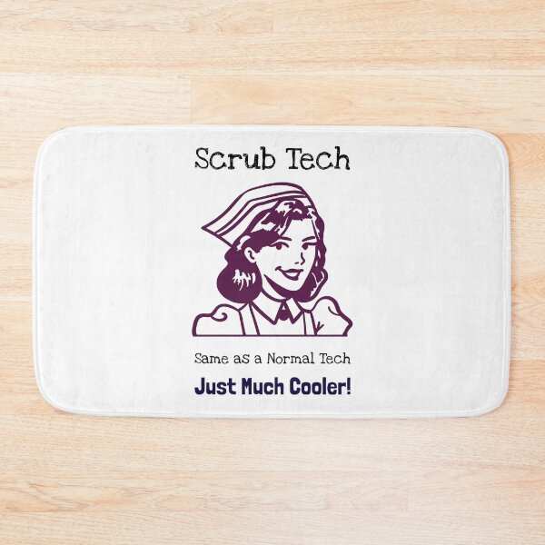 Item preview, Scrub Tech – Same as a Normal Tech, Just Much Cooler! designed and sold by InkwildStudio.