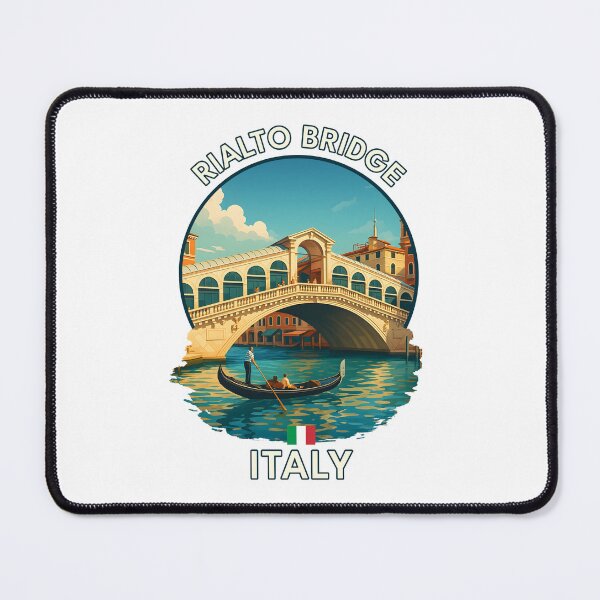 Item preview, Rialto Bridge Venice – Iconic Italian Landmark Canal View designed and sold by inkNext.