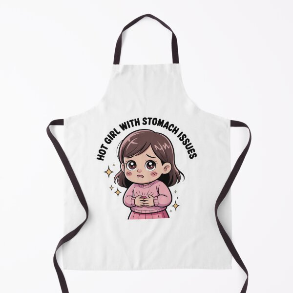 Item preview, Hot Girl with Stomach Issues designed and sold by Silly Shapes Co..