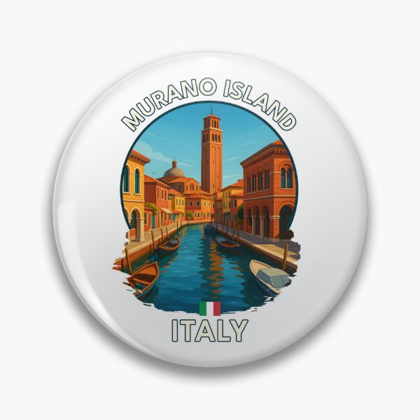 Item preview, Murano Island Venice – Colorful Canals & Italian Charm designed and sold by inkNext.
